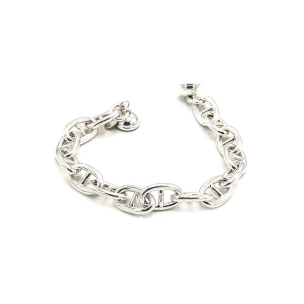 Photo de  Bracelet Maille Marine Aimant - Argent