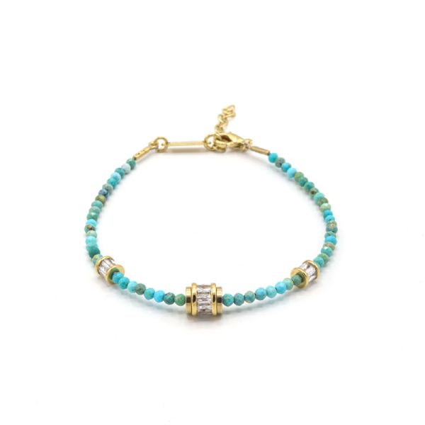  Bracelet Baby Elon - Doré Or Turquoise