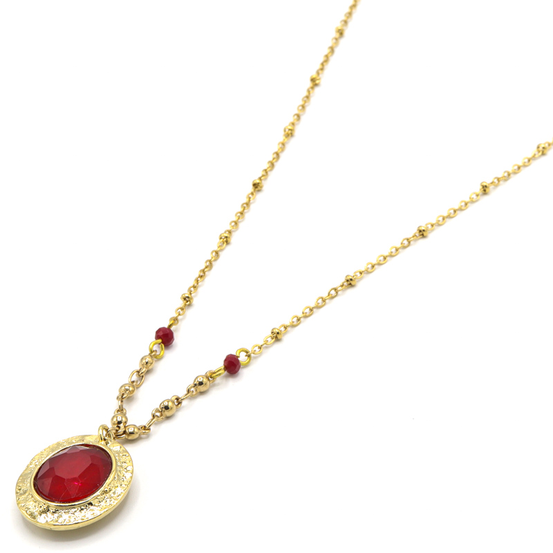 Photo du produit  Collier Devico - Doré Or Rouge 